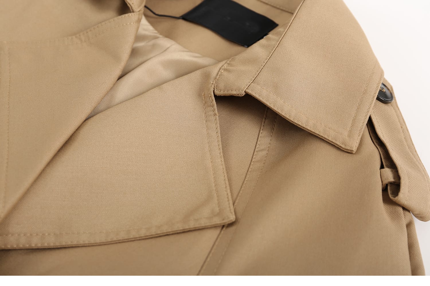 Длинный тренч пальто бежевый женский купить недорого в интернет ...