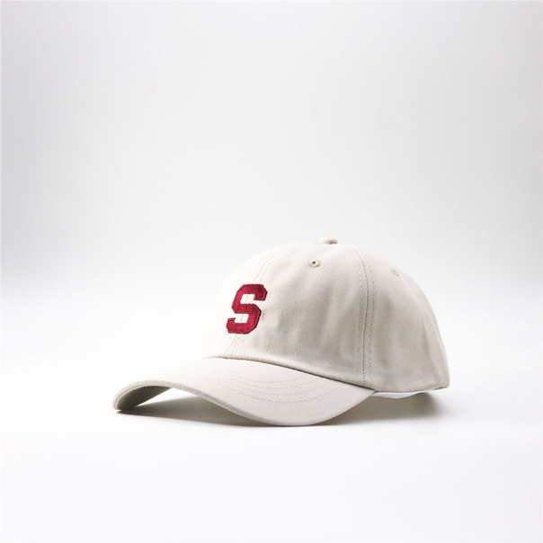 Светлая кепка бейсболка с буквой S купить недорого в интернет-магазине MOD