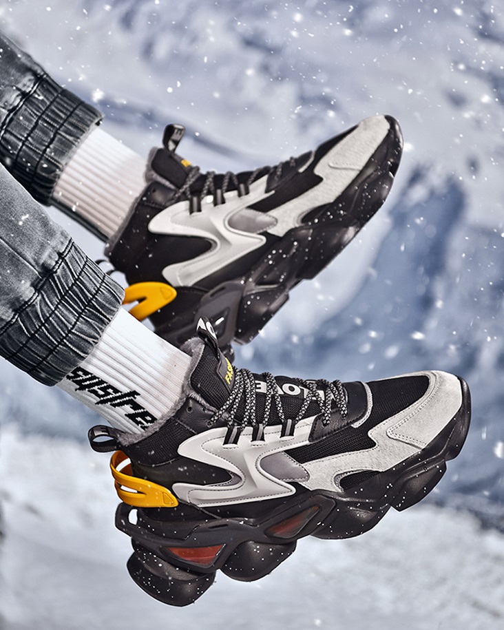 Мужские ботинки кроссовки теплые с мехом купить недорого в интернет ...