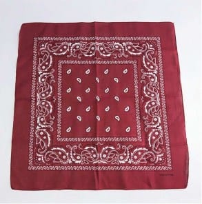 Хлопковая бандана с узорами фото