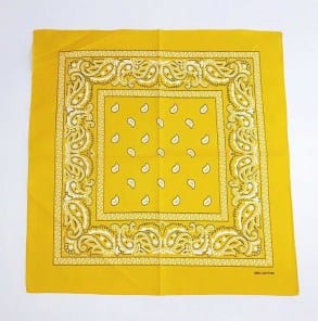 Хлопковая бандана с узорами фото