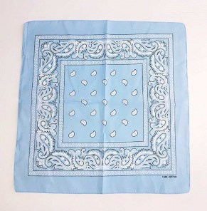 Хлопковая бандана с узорами фото