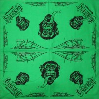 Бандана с с рисунком обезьяны фото