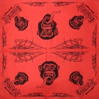 Бандана с с рисунком обезьяны фото