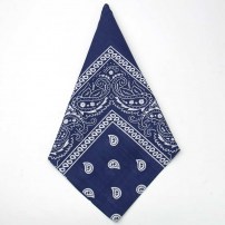 Платок квадратный бандана с рисунком фото