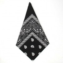 Платок квадратный бандана с рисунком фото