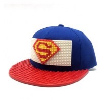 Кепка с лего конструктор Super Man - бейсболка фото