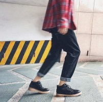 Высокие ботинки на шнуровке для мужчин фото