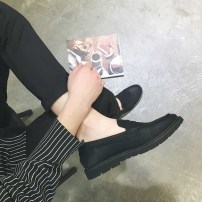 Кожаные туфли лоферы мужские черные фото