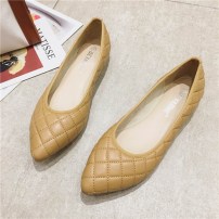 Однотонные балетки стеганные фото