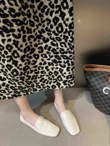 Балетки женские с квадратным носом фото