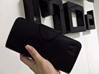 Женский кожаный кошелек фото