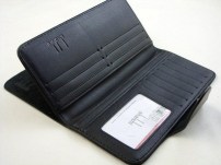 Женский кожаный кошелек фото