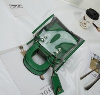 Двойная женская маленькая сумка фото