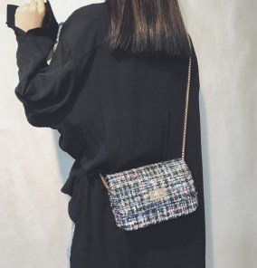 Небольшая шерстяной женский клатч фото