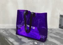 Вместительная прозрачная сумка фото