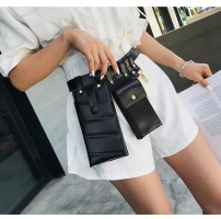 Женская сумка ремень 2 кармана фото