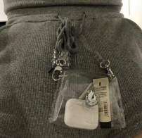 Женская микро сумочка полностью прозрачная фото