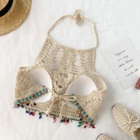 Топ синглет летний вязаный фото