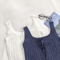 Теплый шерстяной топ на завязках фото