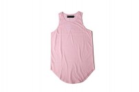 Длинная майка с большим вырезом под мышками фото