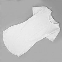 Длинная женская футболка фото