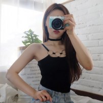 Женский приталенный топ с тремя кольцами