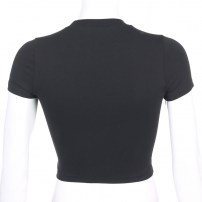 Кроп топ с ромашками фото