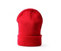 Однотонная высокая шапка фото