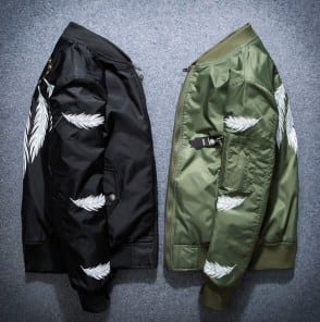 Куртка с изображение на спине фото