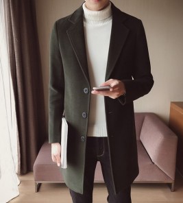 Мужское молодежное пальто фото