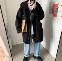 Мужская куртка тренч свободная мужская фото