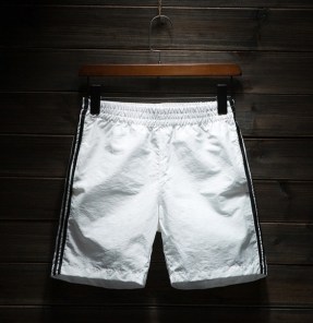 Мужские пляжные короткие шорты с полосками