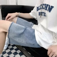 Джинсовые шорты рваные мужские прямые фото