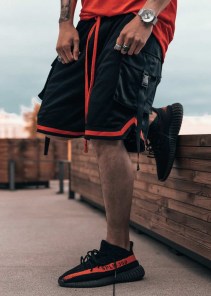 Мужские спортивные шорты двухцветные фото
