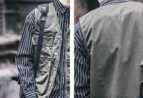 Легкая стильная жилетка мужская с карманами фото