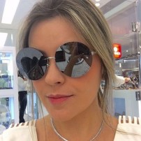 Солнцезащитные очки с круглыми линзами фото