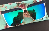 Солнцезащитные большие квадратные очки для девушек фото