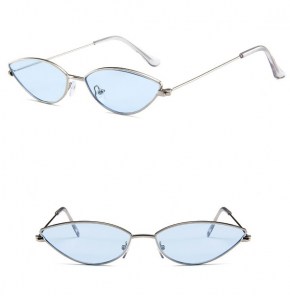 Элегантные ретро очки в тонкой металлической оправе фото