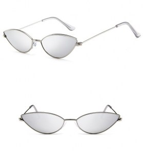 Элегантные ретро очки в тонкой металлической оправе фото