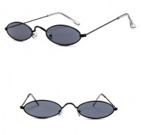 Очки с прозрачными линзами в тонкой оправе фото