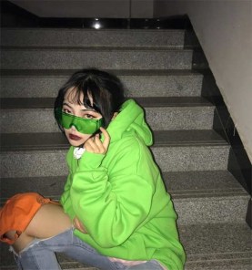 Большие цветные очки фото