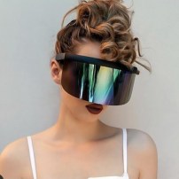 Футуристические очки большая широкая полоска фото