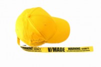 Бейсболка с желтой лентой фото