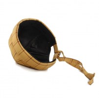 Модная кепка без козырька в клетку фото