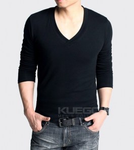 Мужская кофта с большим вырезом фото