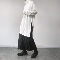 Мужской очень длинные лонгслив до колен - кофта под горло фото