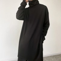 Мужской очень длинные лонгслив до колен - кофта под горло фото