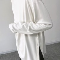 Мужской очень длинные лонгслив до колен - кофта под горло фото