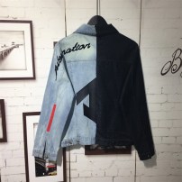 Двойная джинсовая женская куртка фото